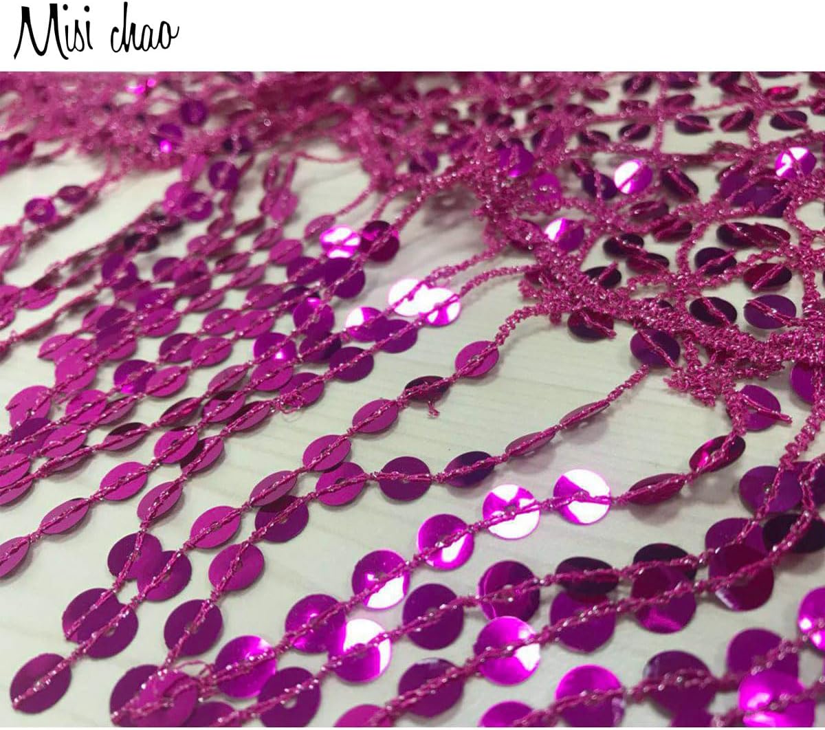 MISI CHAO Belly Dance Hip Scarf - Hip Skirt Belly Dancing Belt Triangle Shawl Tassel Belts Waist Chain for Women/Girls - Image 5