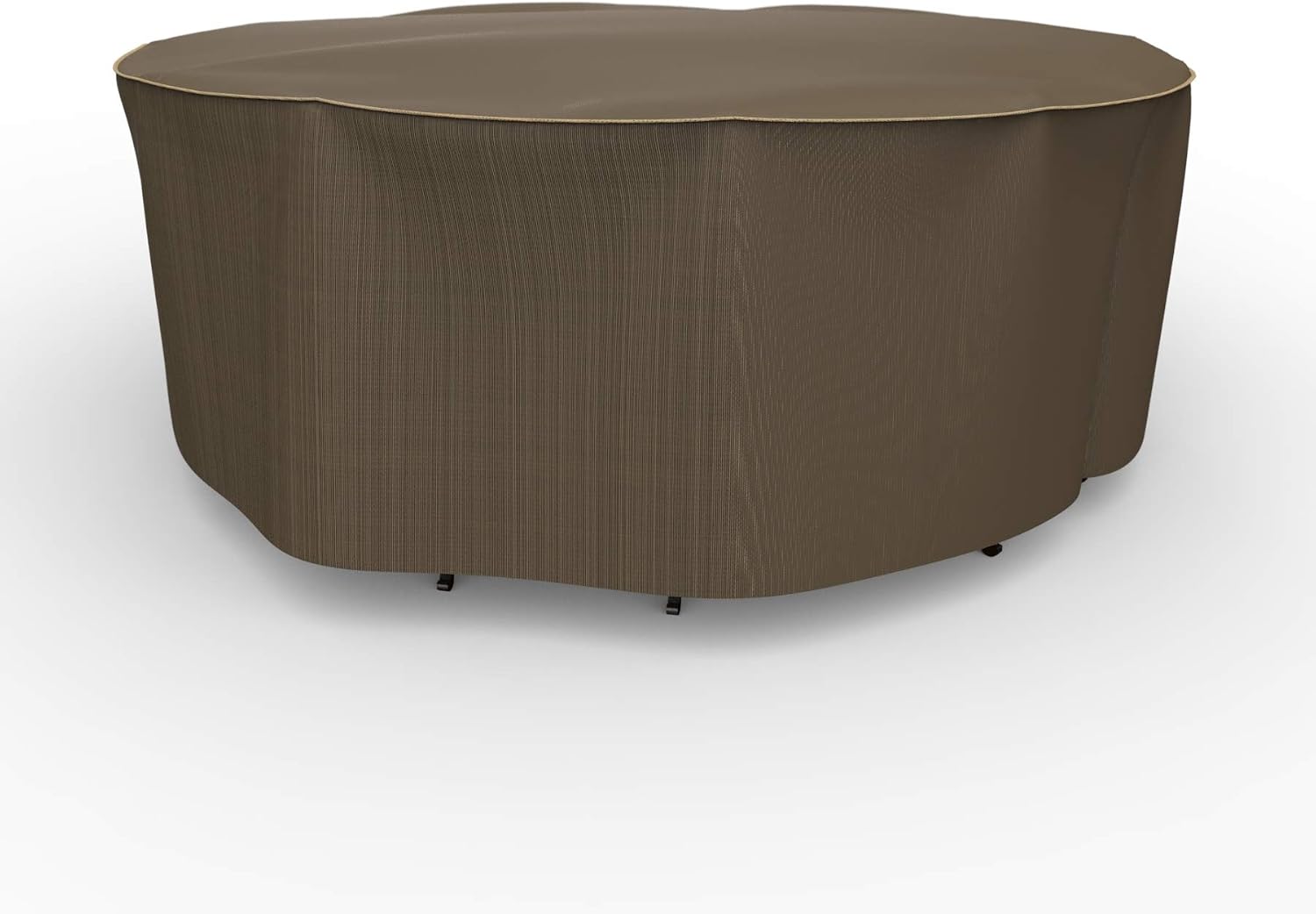 StormBlock™ Platinum Round Patio Table and Chairs Combo Cover, Small (Black and Tan Tweed)