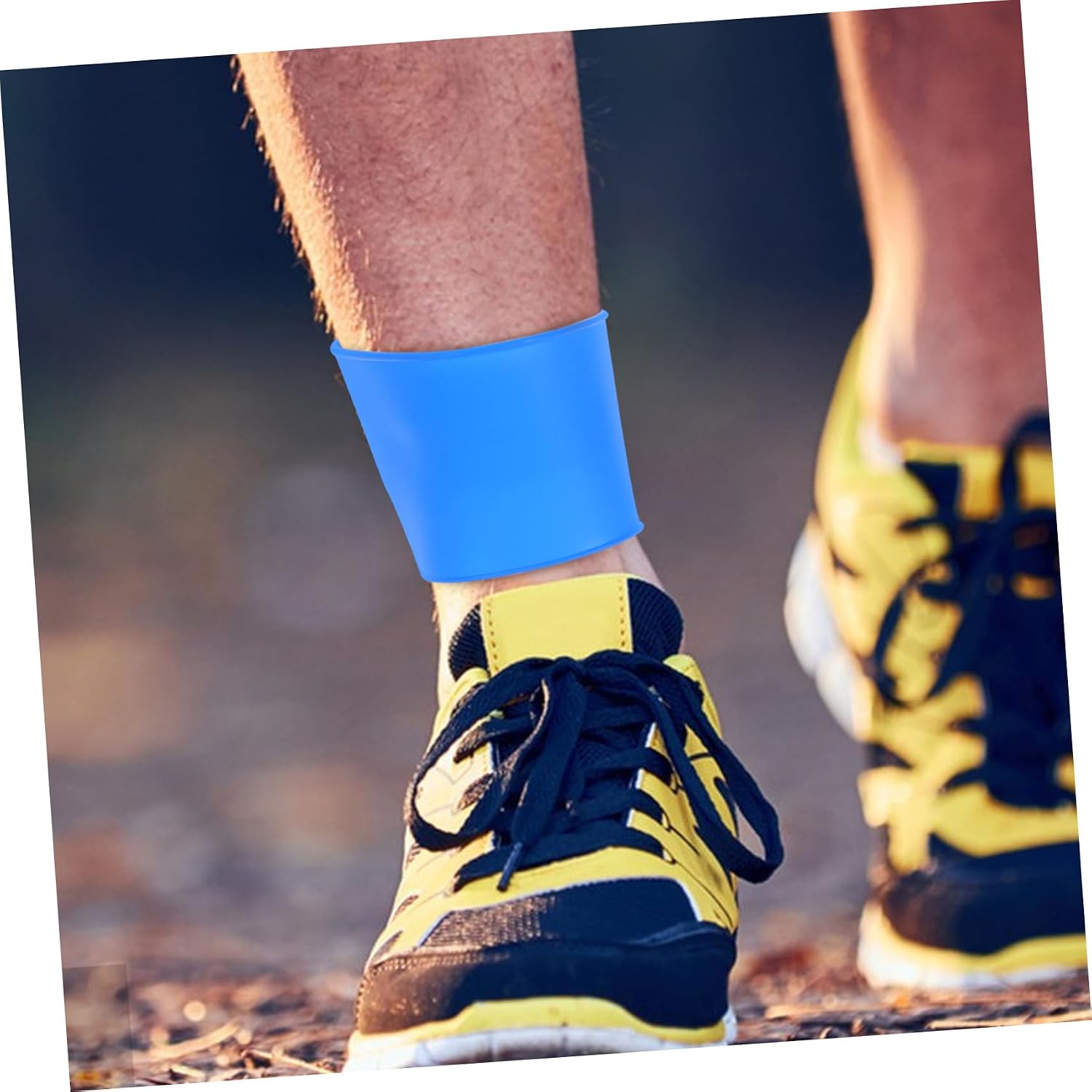 2pairs Ankle Sleeve Brace Antislip Sports Running Basketball Volleyball Adjustable Ankle Support Wraps