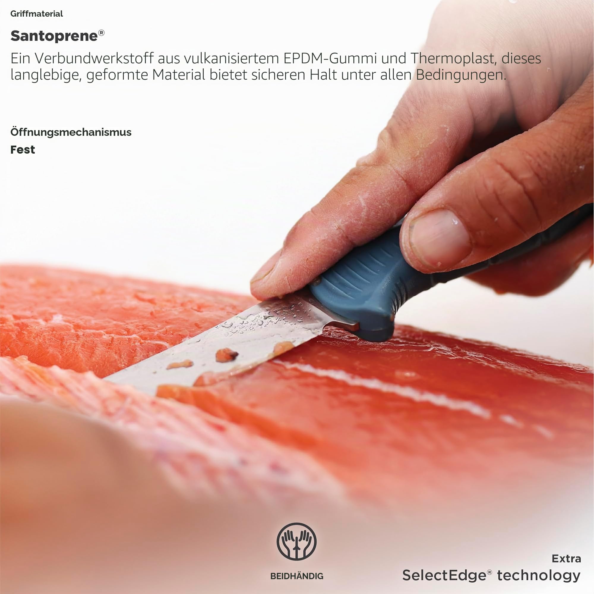 Benchmade 18010 Cuchillo FISHCRAFTER Santoprene Acero CPM-MagnaCut Power Type, mehrfarbig