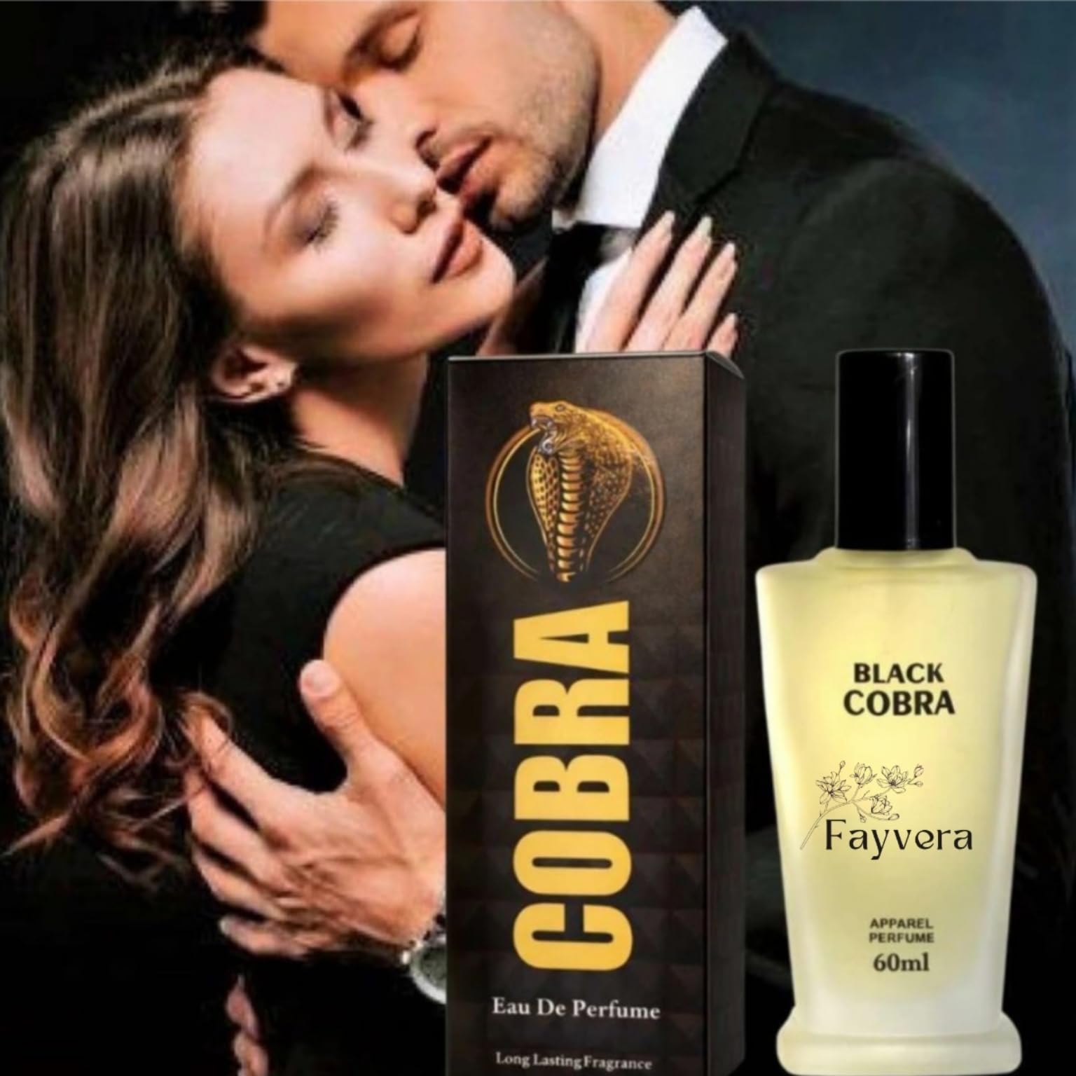 Black Cobra Eau De Perfume for Men 60ml | Long Lasting Luxury Fragrance | Premium Perfume Spray-picture-40