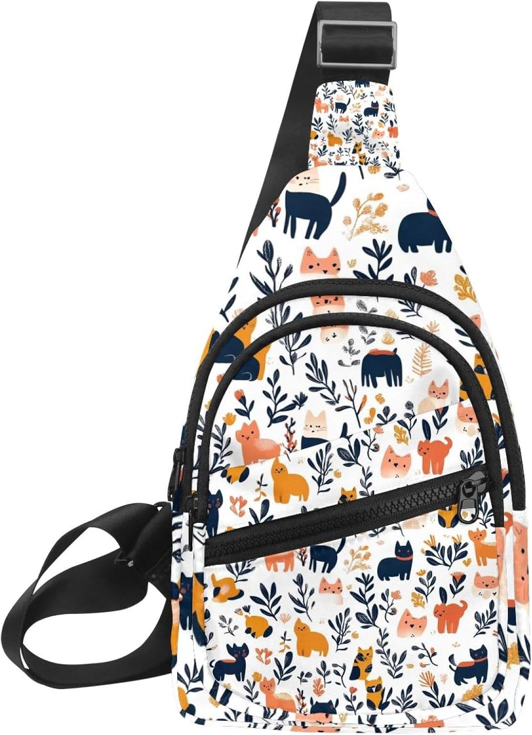 Dog Cat Pets Puppy (3) Sling Backpack Bag