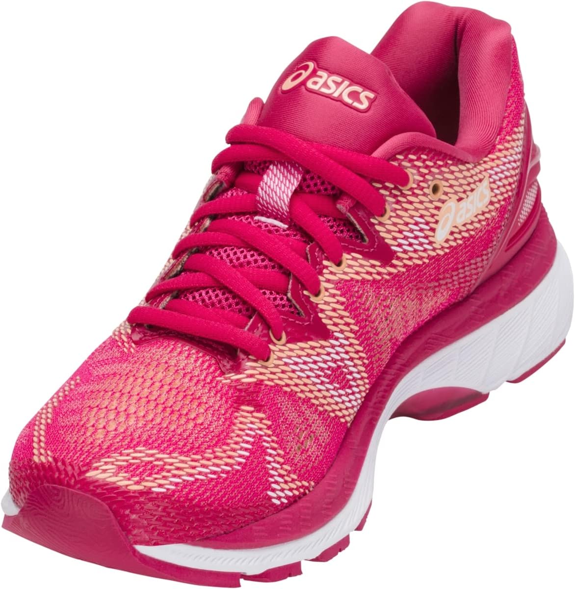 ASICS Gel-Nimbus 20 Women's Running Shoe 9.5 Bright Rose/Rose/Apricot