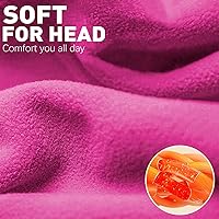 Vista 28 de JOEYOUNG Calentadores de orejas de forro polar para hombres, mujeres y niños, diadema de invierno, orejeras para clima frío, correr, ciclismo, esquí