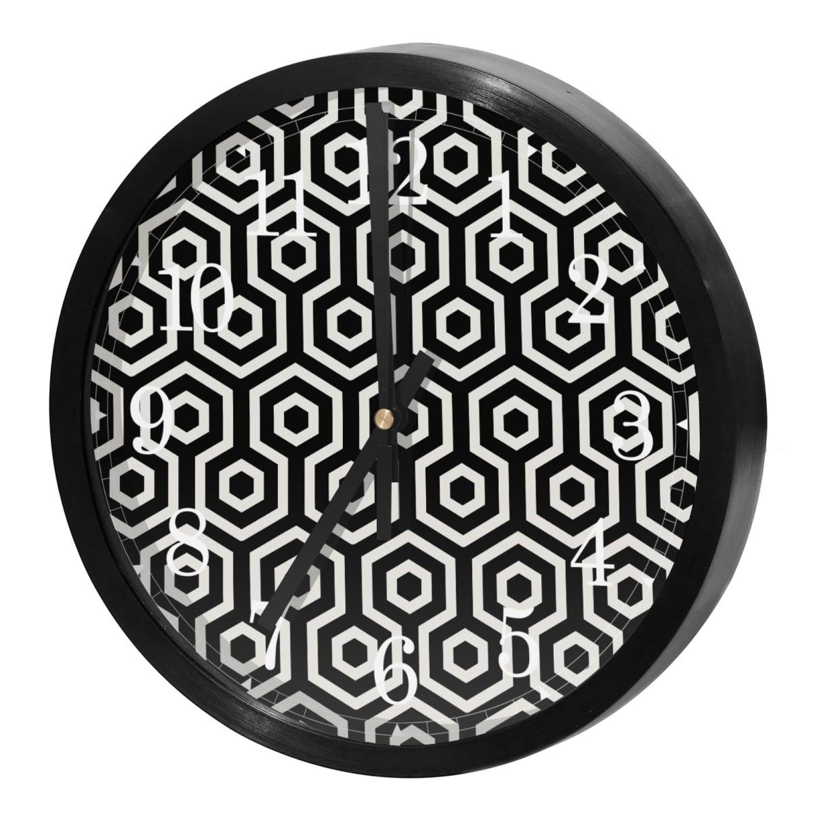 Horloge murale pour bureau et école favorisant la concentration sans aucun bruit