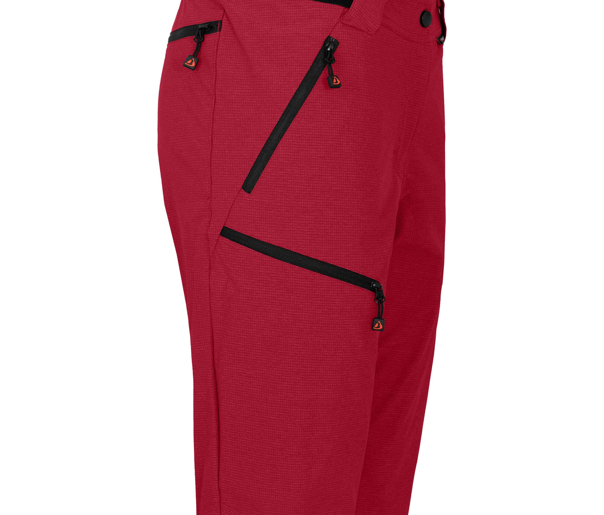 Bergson PORI | Damen Wanderhose - Robust & elastisch Damen Wanderhose mit Rollup-Funktion, Normal-/Kurz-/Langgrößen, Supra Stretch 4-Wege-Stretch, reißfestes Ripstop-Gewebe, wasserabweisend & PFC-fre
