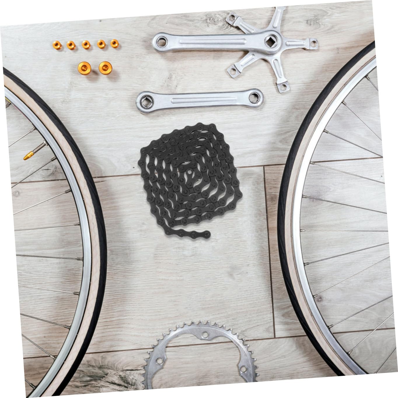 5pcs Practical Bike Chain for Road Bikes Replacement Chain Kit Detachable