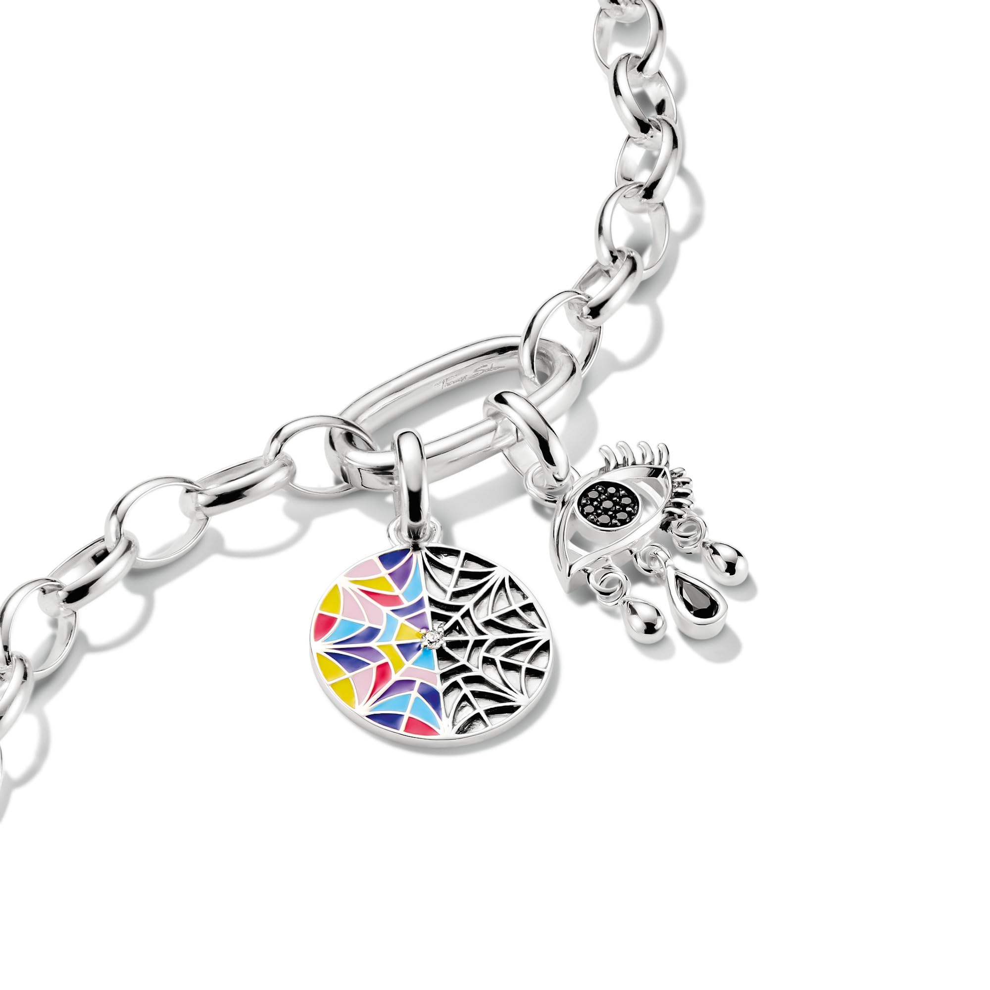 Thomas Sabo x WEDNESDAY Connect Charms 925 Sterling Silver