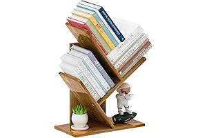 3-Tier Tree Bookshelf for Efficient Cookbook Storage