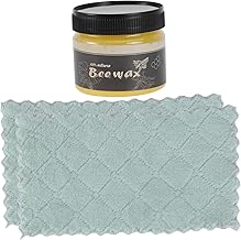 CALLARON cera de abejas cera de abeja natural para pulir Cuidado limpiar esmalte de muebles cera para madera Yellow Color Aleatorio
