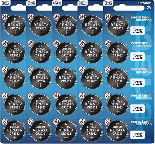 Miniatura 13 de Renata CR2032 Baterías - Batería de litio de 3 V 2032 (20 unidades)