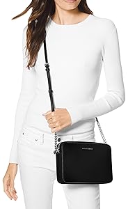 Michael Kors womens Jet Set Travel Large East/West Crossbody