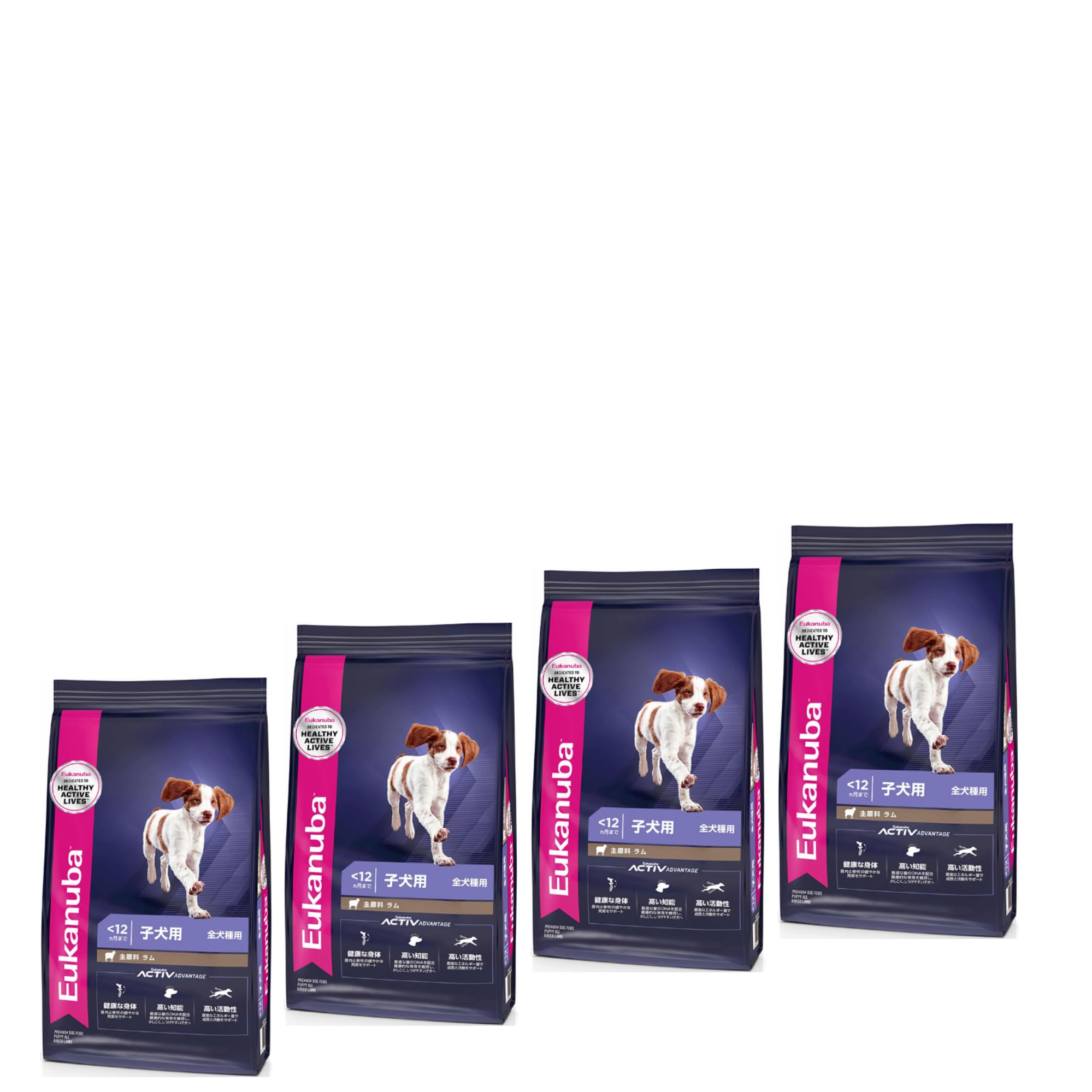 Amazon.co.jp: ユーカヌバ パピー ラム＆ライス 子犬用 全犬種用 12