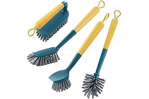 4 Pack Multipurpose Kitchen Brushes