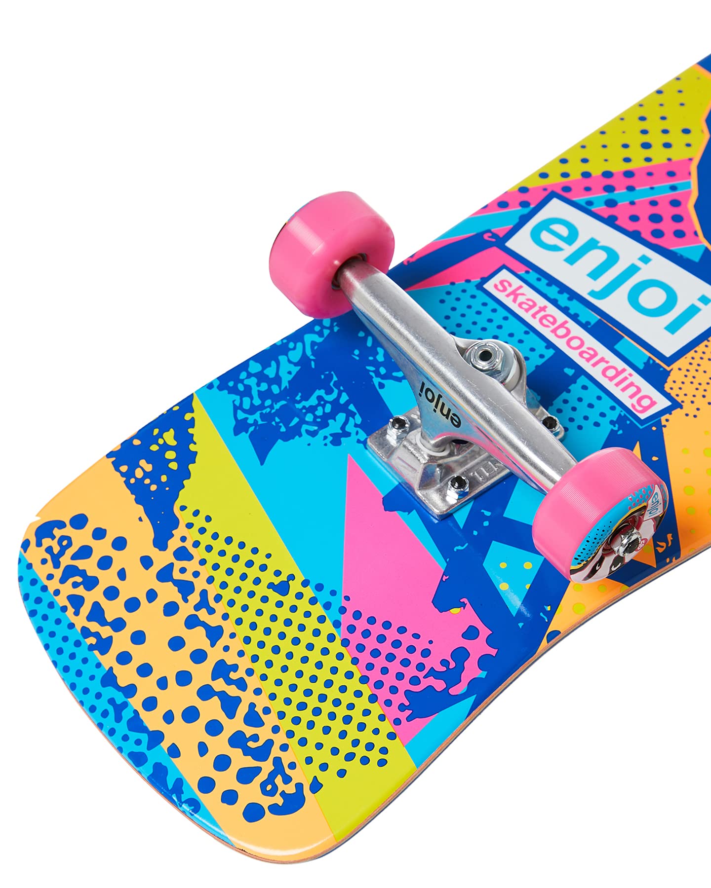 Cruiser Called Resin Skateboard – 9,9 Zoll Breit, 30 Zoll Lang, 1985 Blau | 7-lagig, Vormontiert