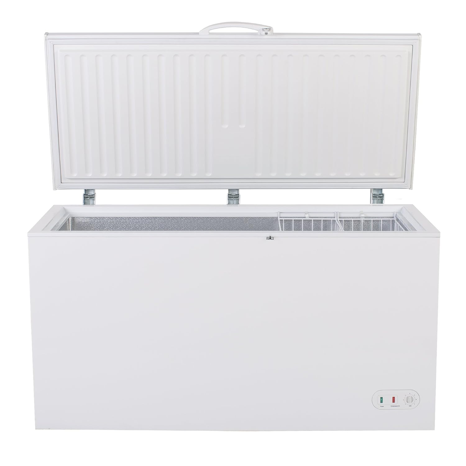 Maxx Cold MXSH15.9SHC Commercial Chest Freezer with Solid Top 60.2 Inch Wide with Locking Lid, Garage Ready Freezer with 15.9 Cu. Ft. Storage (450 Liters)