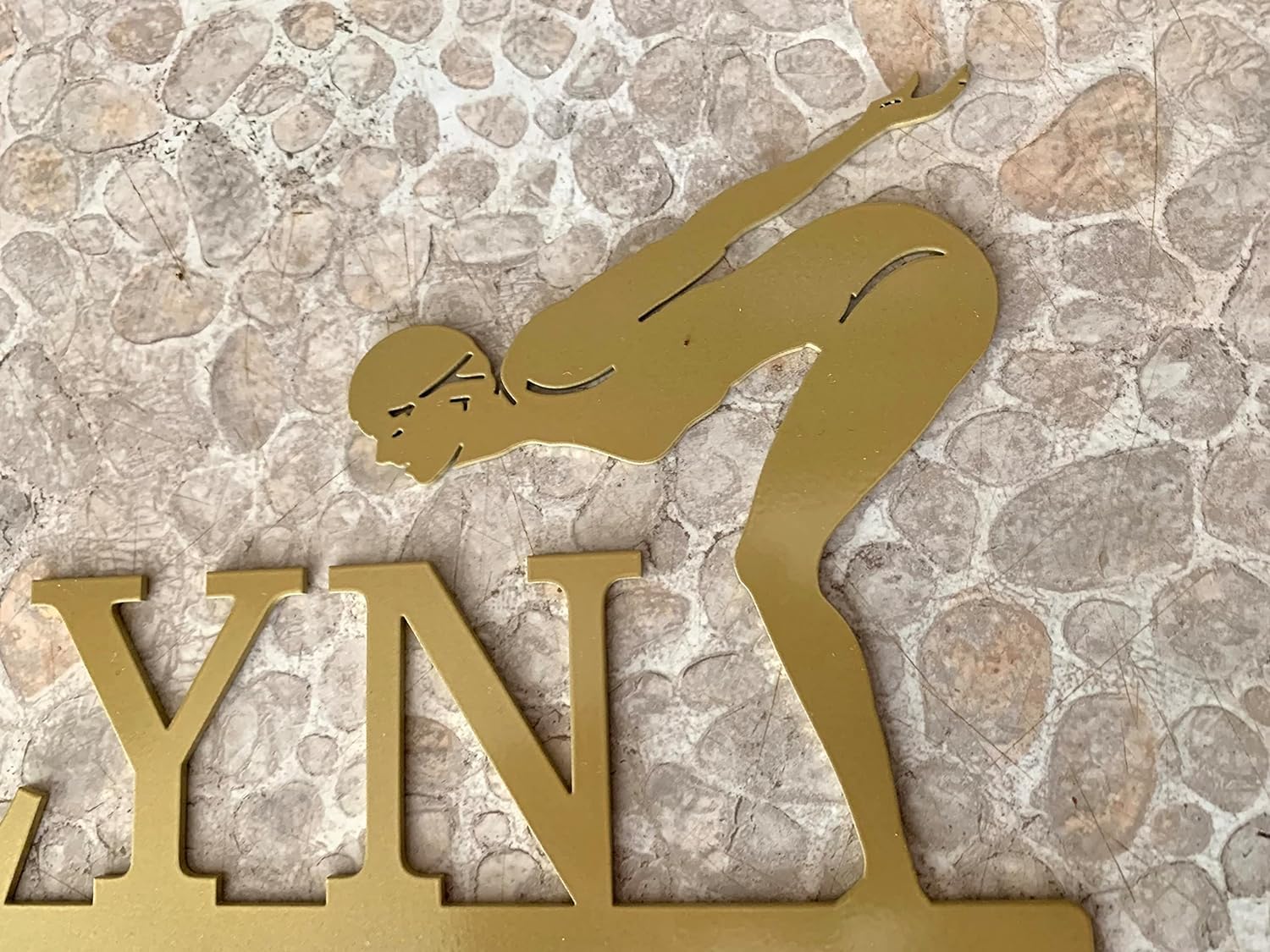 Porta Medaglie personalizzato, Appendino per medaglie, Espositore in metallo per medaglie personalizzate, appendiabiti sportivi, ginnastica, corsa, maratona, corridore, Medal Hanger Display (Design 1)