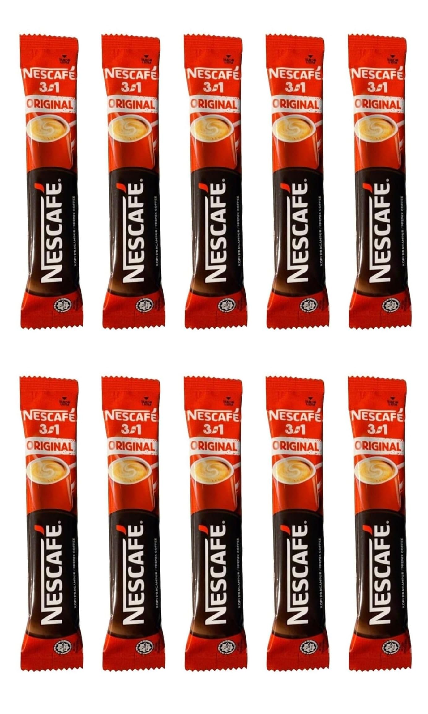 Nescafae 3 in 1 Original Aromatic & Balanced Sachets Blend Of Coffee, Creamer, And Sugar Instant Coffee Each 18gm (Pack Of 10) (B0CPPP8H1M) Amazon Price History, Amazon Price Tracker