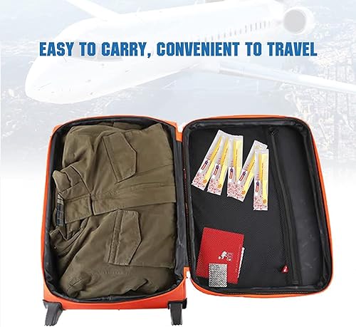 Miniatura 7 de fafortune Cepillos de dientes desechables con pasta de dientes y peine para personas sin hogar envueltos individualmente, adecuados para hotel, Air