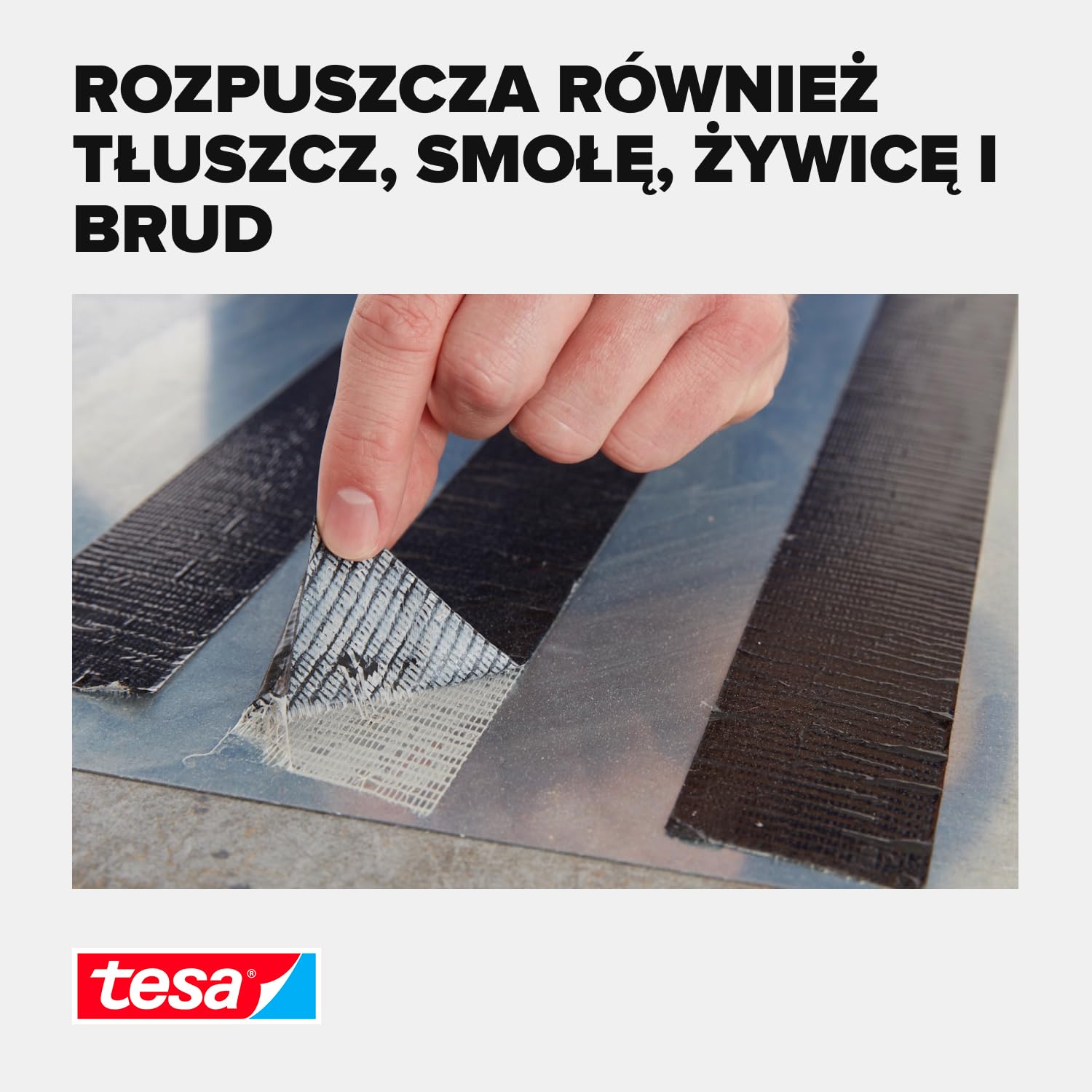 Tesa 60042 Usuwacz Etykiet i Naklejek w Sprayu, 200 ml