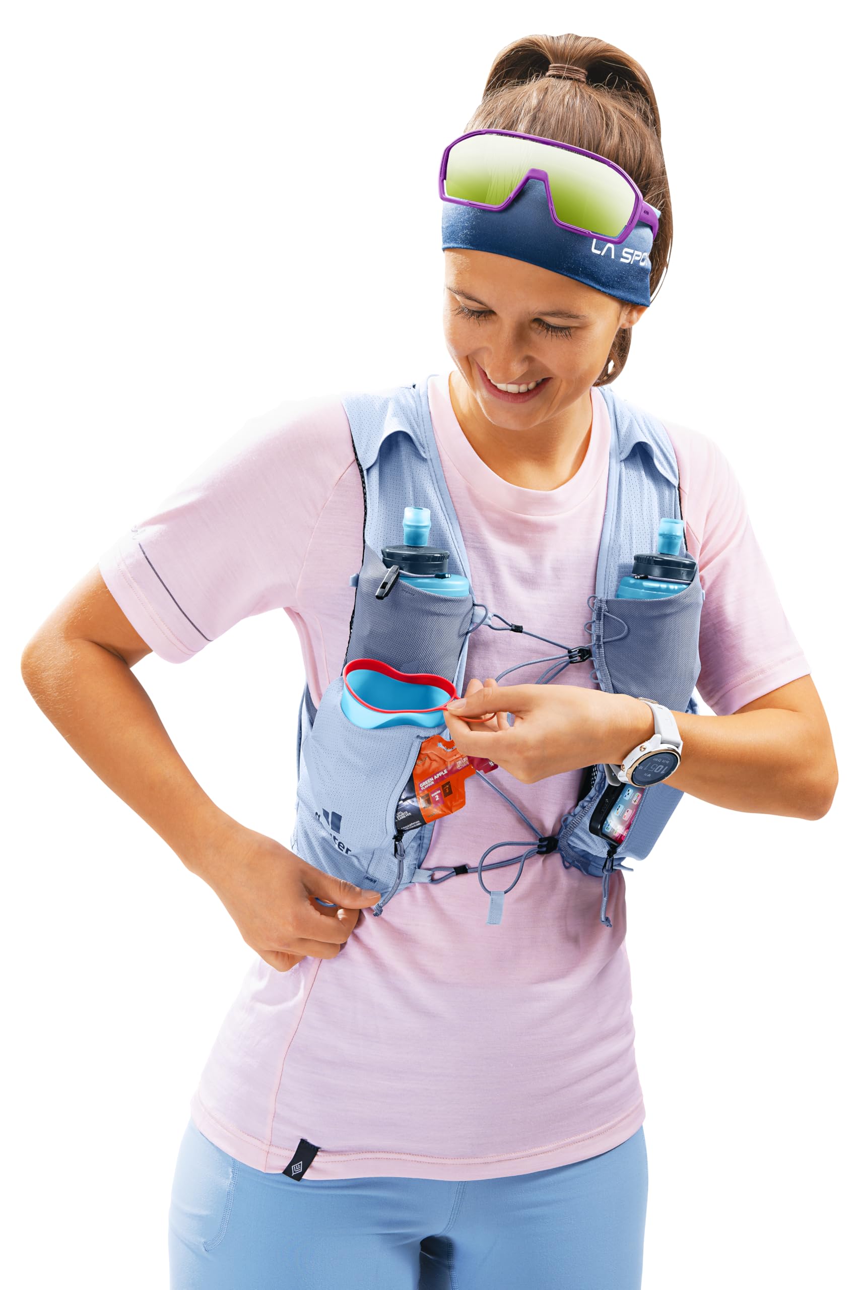 deuter Traick 9 SL Gilet léger de Trail Running pour Femme