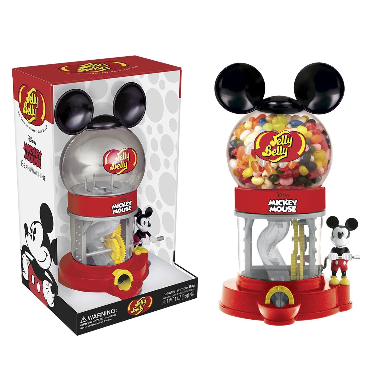 Jelly Belly Disney Mickey Mouse Bean Machine, Black