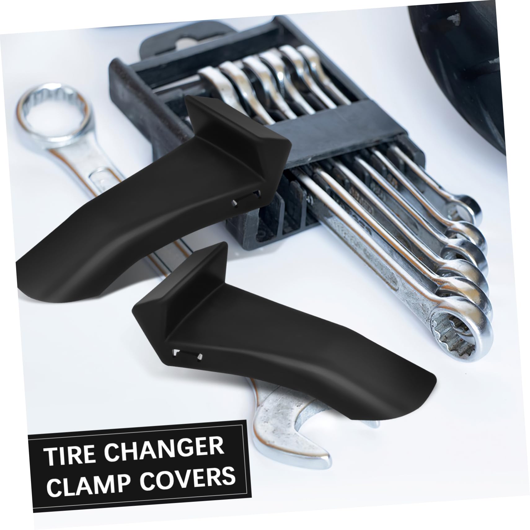 SOLUSTRE 20pièces Couvreur-jaws De Changement De Pneus De Pour Mâchoires De Démonte-pneu Accessoires De Machine à Installation Facile Et Sécurité Renforcée