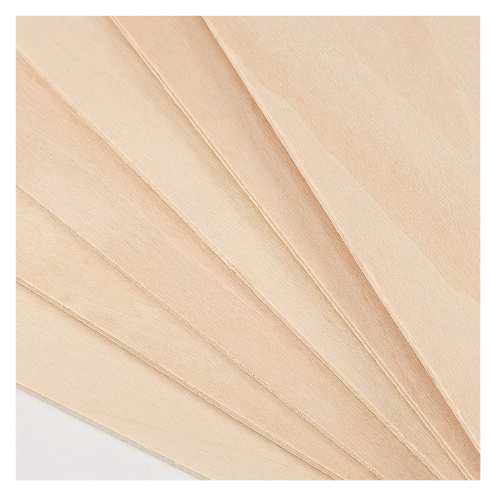 Kit surtido de 5 a 20 hojas de madera de balsa, láminas de madera de balsa para proyectos escolares y manualidades, palos de madera clara de 1 a 8 mm de grosor (300 x 100 x 8 mm, 10 unidades)