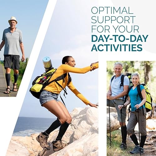 Miniatura 7 de Run Forever Mangas de compresión de pantorrilla para hombres y mujeres, manga de compresión de piernas, soporte de pantorrilla para correr,