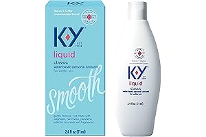 Liquid Personal Water Based Lubricant, 2.5 oz