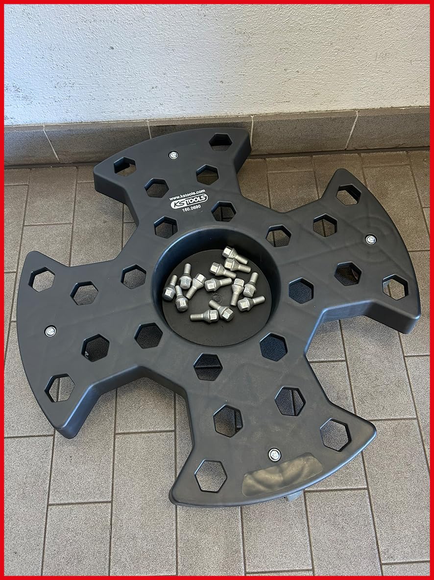 KS Tools 160.0670 Felgen- und Reifenrangierer, Tragkraft 136 kg, Ø 720 mm