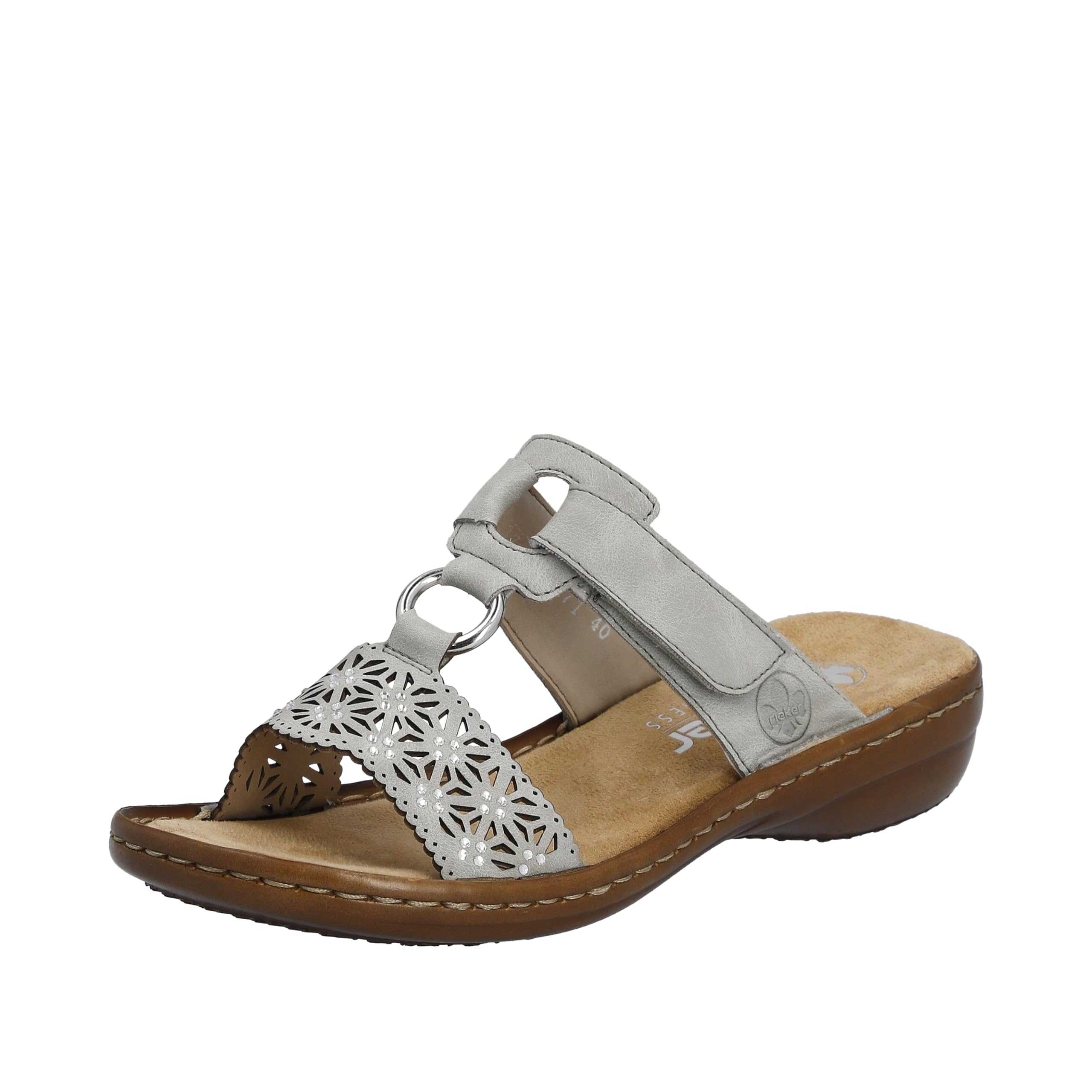 Rieker Women's 60871 Mules, Beige, 6.5 UK