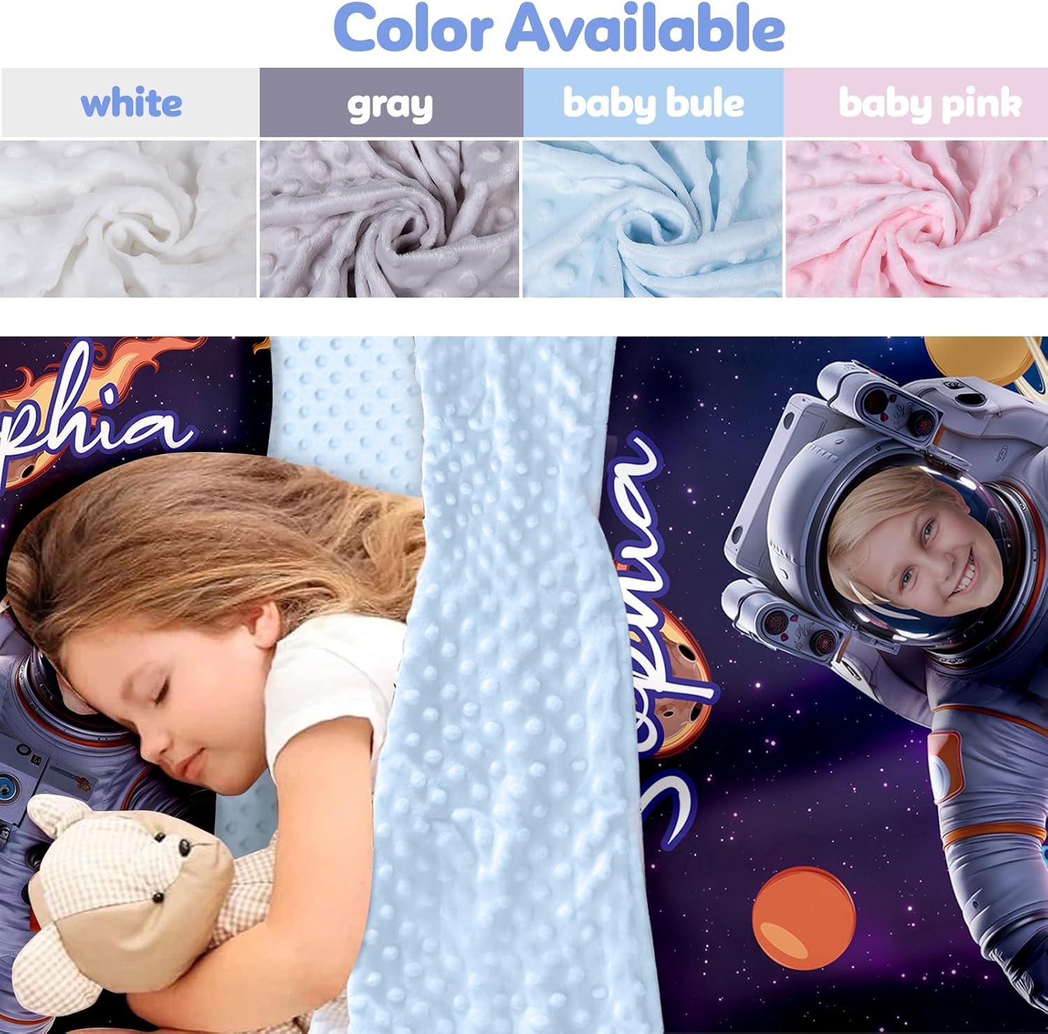 Custom Toddler Nap Mat for Daycare, Boys Girls Travel Sleeping Bag Kids Nap Mats with Pillow Blanket for Preschool Kindergarten, Personalized Name&Face, Easy Carry Nap Sack