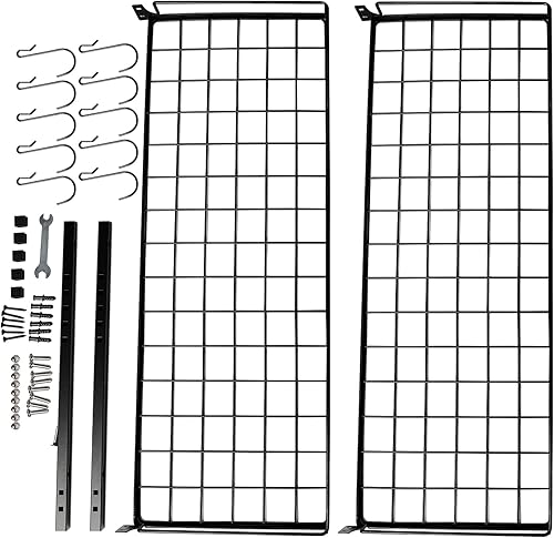 Miniatura 6 de Gdrasuya10 Estante para ollas de pared, organizador de ollas y sartenes de 2 niveles para organización y almacenamiento de cocina, estante colgante