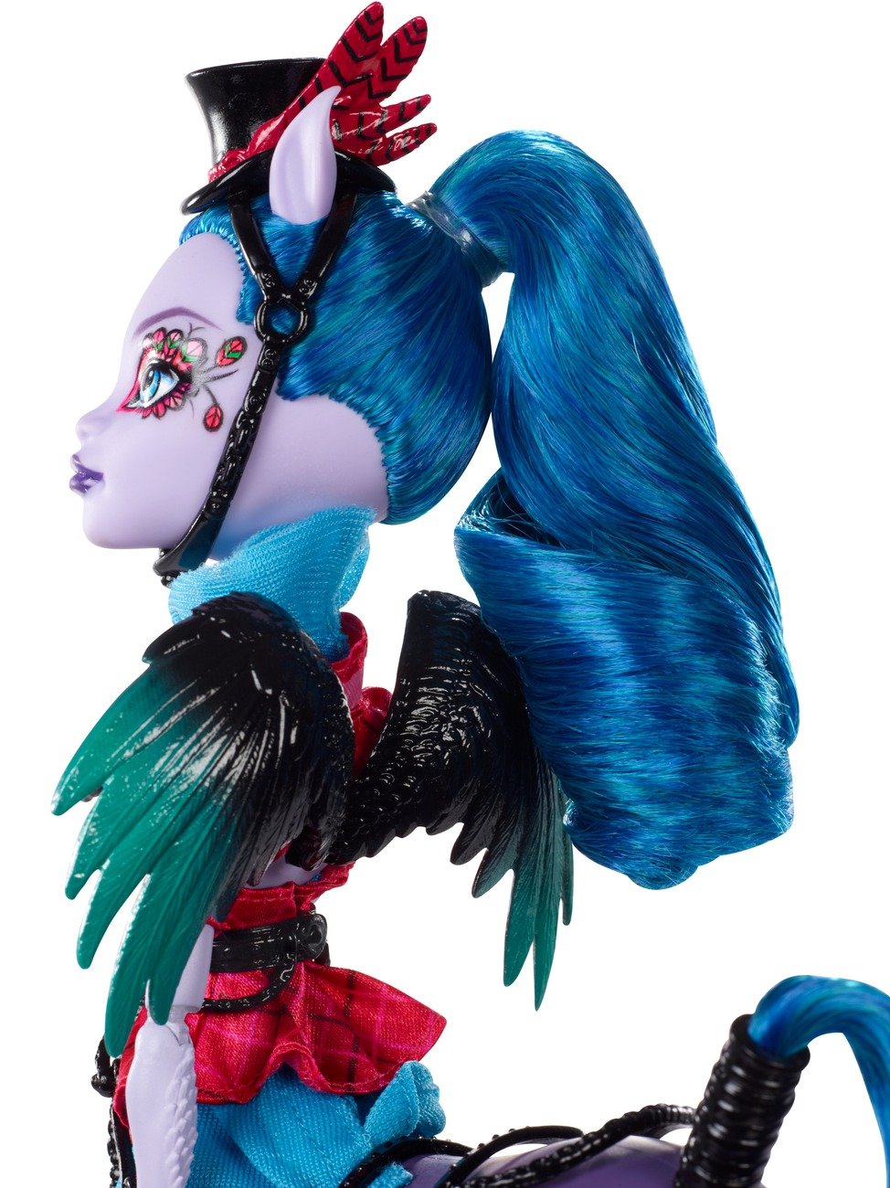 Mattel CCM46 - Monster High Fatale Fusion Hybrid Avea Trotter, Puppe