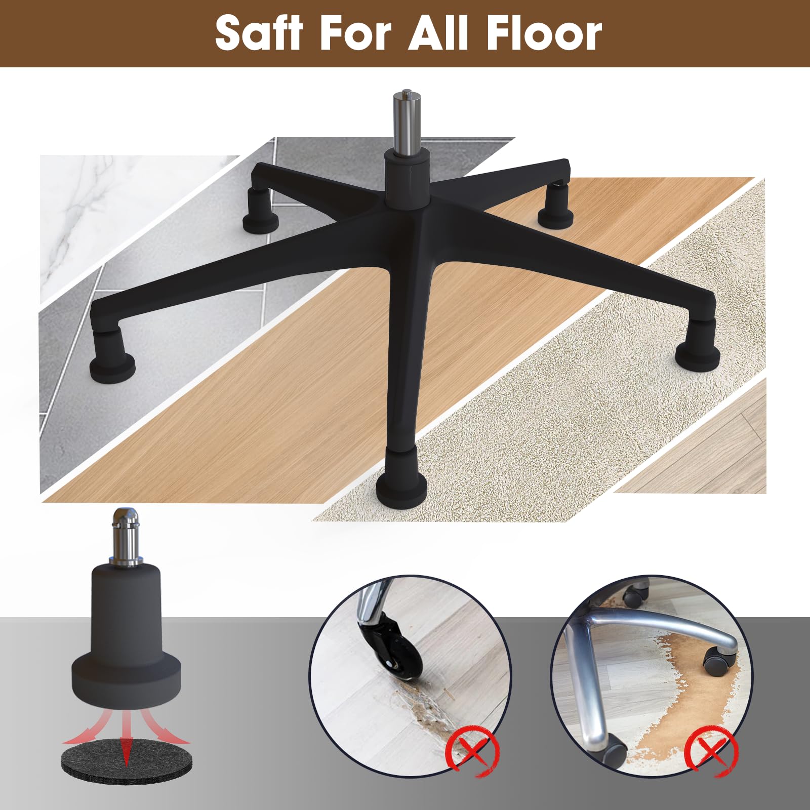 Carpet Protector Carpet Commercial Chair Glides Bell Glides Chair