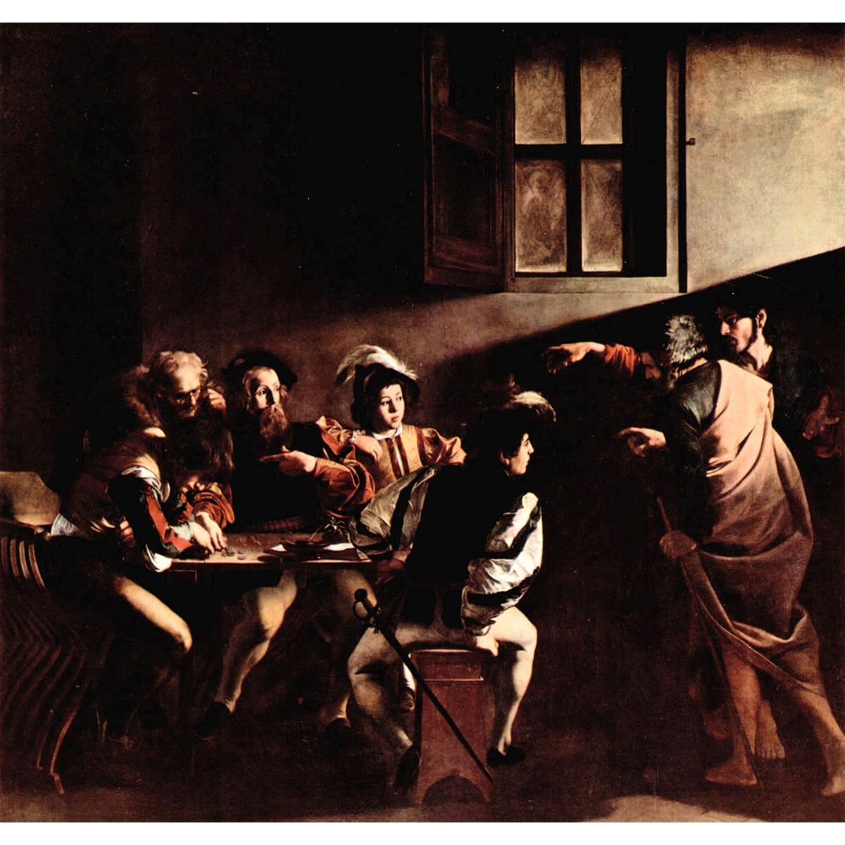 Impression sur toile décoration maison bureau tableau Caravage 127x101 cm - 2
