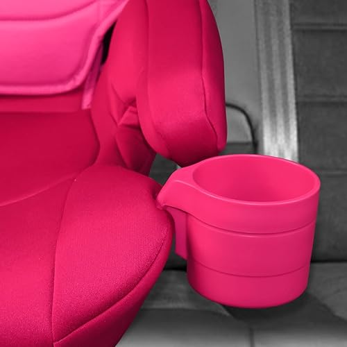 Miniatura 11 de Diono Everett NXT - Asiento elevador de respaldo alto con pestillo rígido, diseño ligero y delgado, 8 años 1 asiento elevador, algodón de azúcar rosa