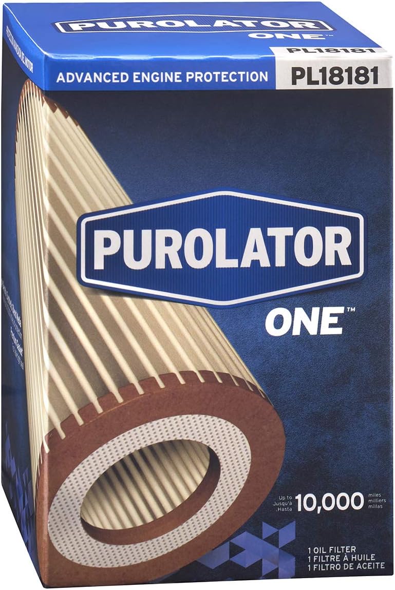 Purolator PL18181 PurolatorONE Advanced Engine Protection Cartridge Oil Filter Compatible With BMW 328i, BMW 328i xDrive, BMW X1, BMW 320i, BMW 528i, BMW 428i and BMW 428i Gran Coupe
