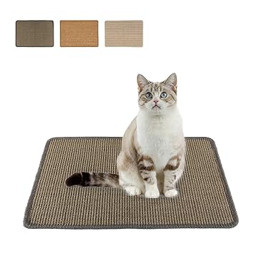 Lahas Cat Scratcher mat,cat Scratch Indoor/Outdoor,cat Rugs/Pads,cat Scratching Carpet,Natural sisal Rope,Protect Sofas