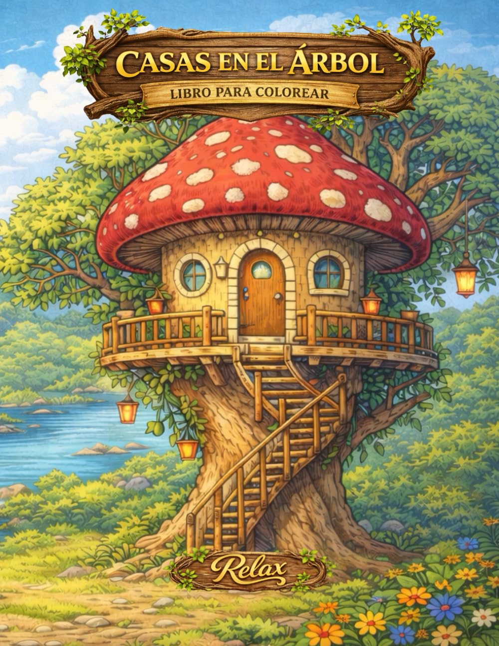 CASAS EN EL ÁRBOL: SUEÑA Y COLOREA CON ALFIE