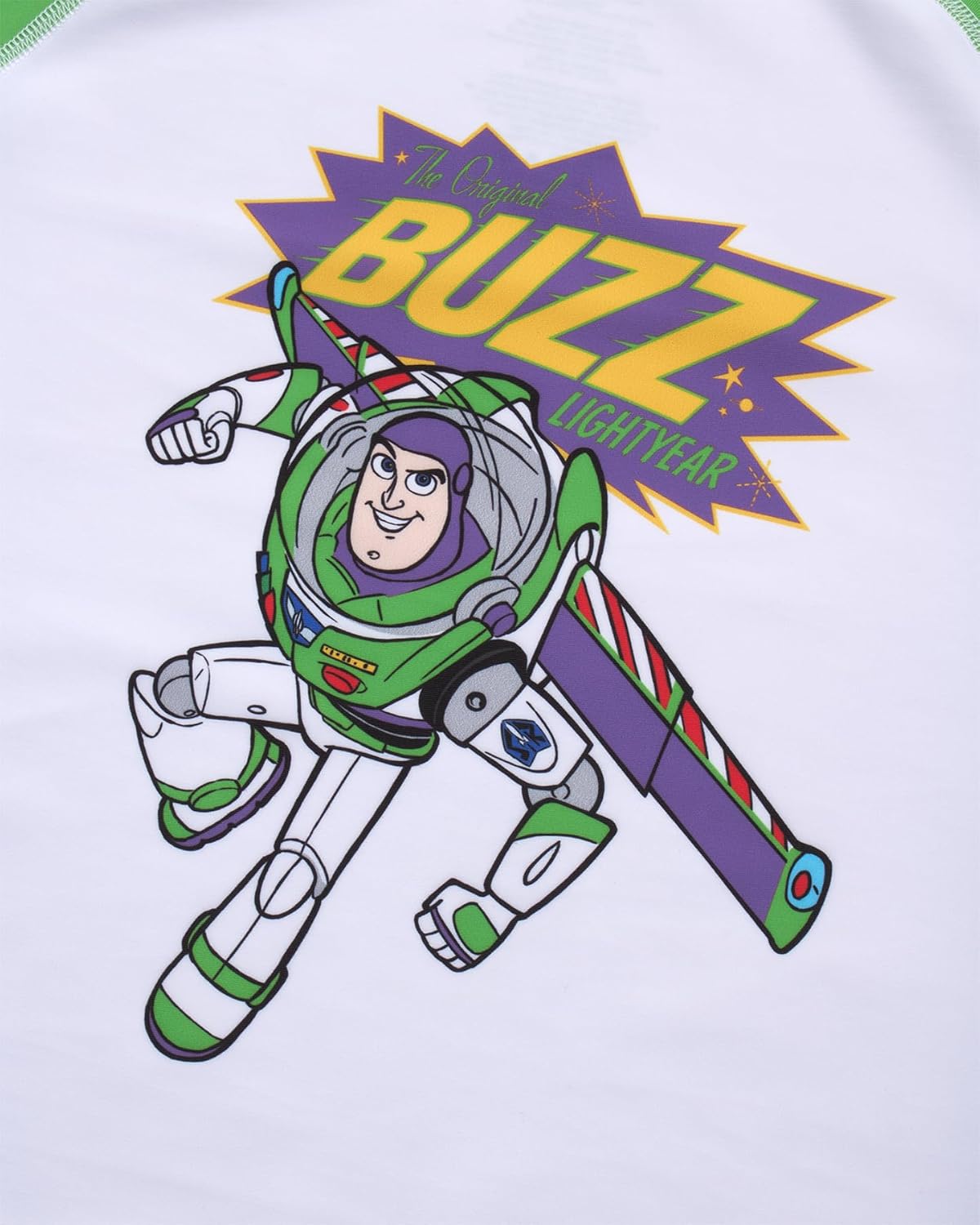 Disney Boys Rash Guard Set - 2 Piece Mickey Mouse Cars Lighting McQueen Buzz Lightyear Lilo and Stitch Boys Swim Set - Image 2