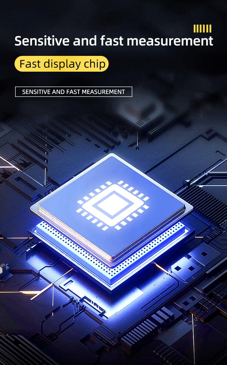 Digital Dial Gauge,with A Range of 101.6mmmm/4 in,Dlectrical Digital Indicator Graduation of 0.001mm,Metric and Imperial Measure Tool