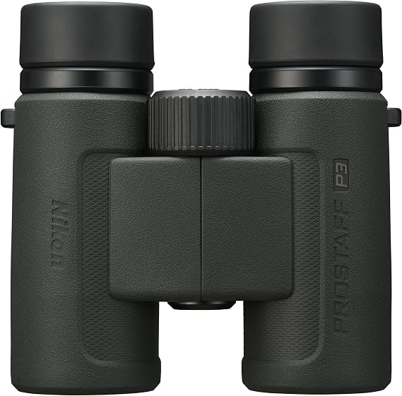 Nikon PROSTAFF P3 10x30 Binocular | Waterproof, fogproof, Rubber-Armored Compact Binocular, Wide Field of View & Long Eye Relief | Official Nikon USA Model