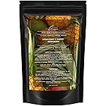 Lapew Pineapple Wild Mango Carpet Freshener Powder 16 oz | Powerful Odor Eliminator for Home | Upholstery Deodorizer | Carpet Deodorizer | Pet Urine | Cat Litter Box