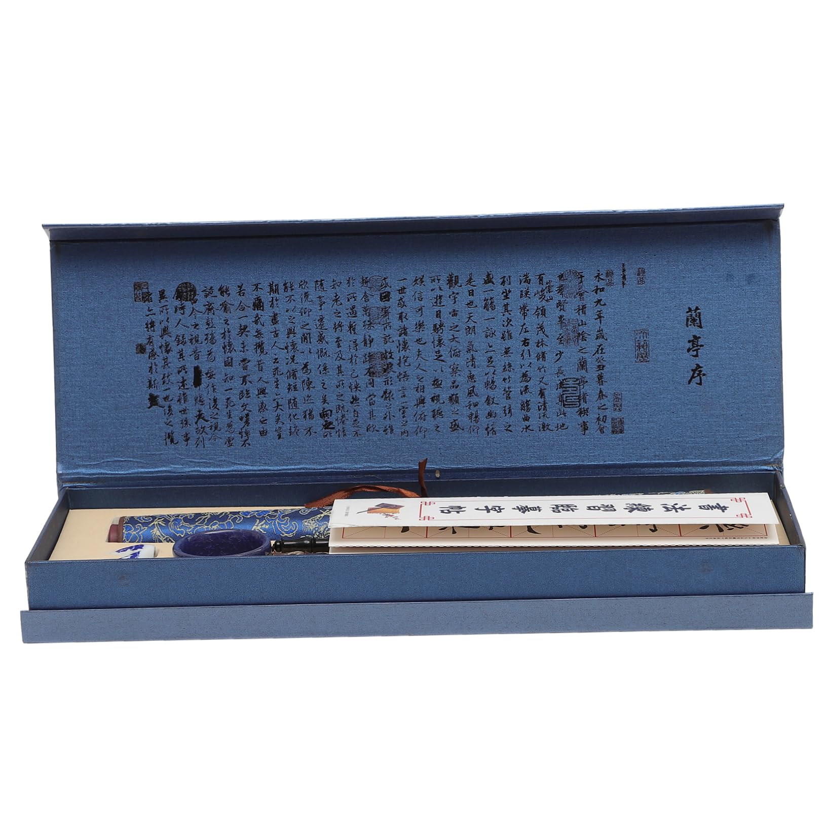 Housoutil Juego de Caligrafía Paño para Escribir Agua, Reutilizable y Portátil, para Principiantes, Práctica de Escritura y Pintura