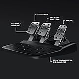 Logitech G G29 Driving Force Racing Wheel and Floor Pedals, EU plug, Real Force Feedback, Stainless Steel Paddle Shifters, Leather Steering Wheel Cover, Adjustable Floor Pedals, PS4/PS3/PC/Mac – Black - 7