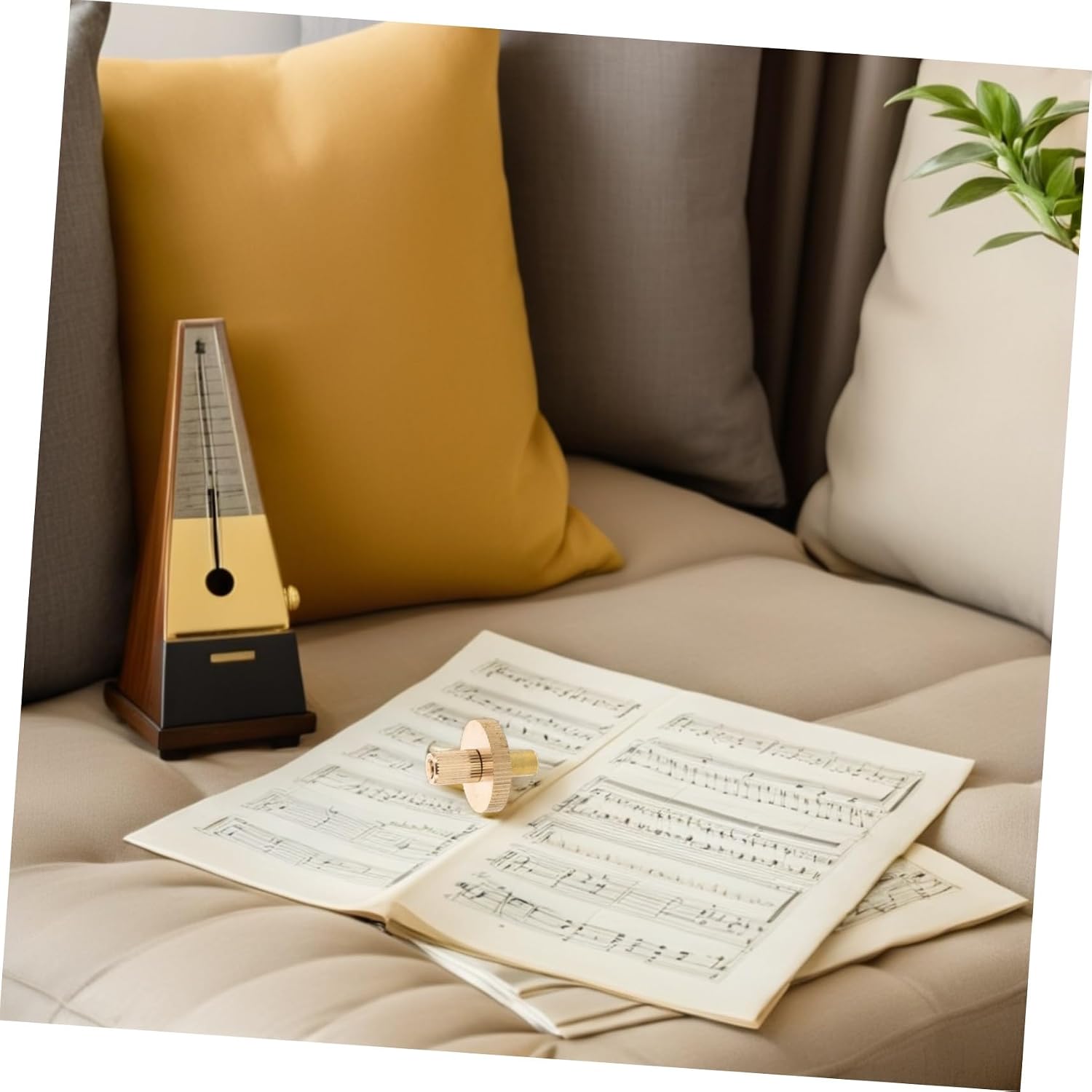 Brass Double Bass Bridge Screws Split Design for Easy Installation and Precise Height Adjustment Compatible with Violin Guitar and Bass Repair Supplies
