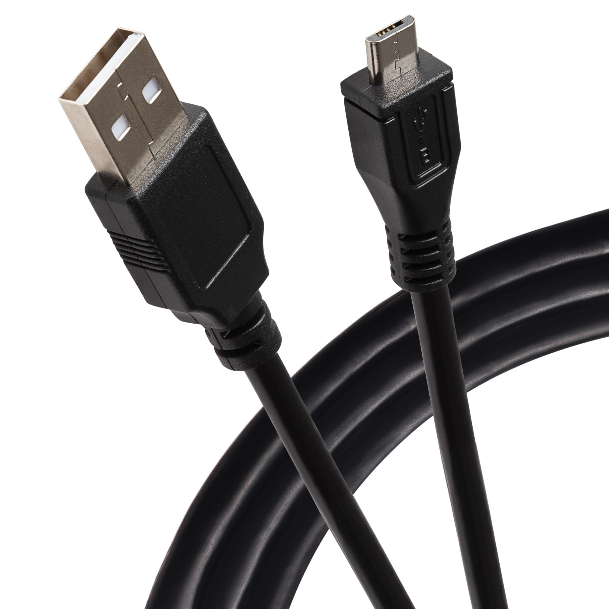 Praktica Black Usb-A 2.0 To Micro Usb-B Camera Charging Cable - 3M