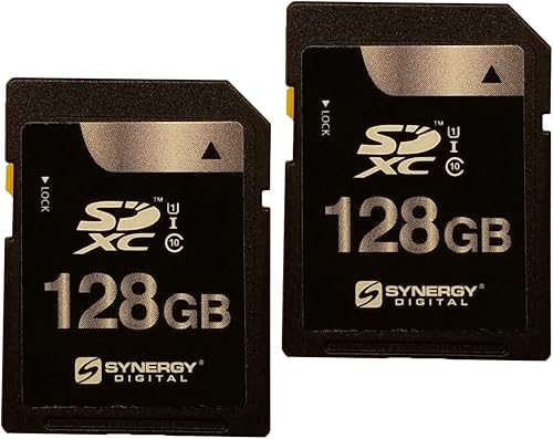 Canon Vixia HF R800 - Tarjeta de memoria para videocámara, 2 x 128 GB Secure Digital Class 10 Extreme Capacity (SDXC) (2 unidades)